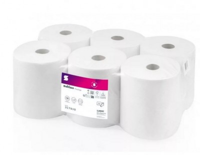 Tekercses törlőpapír WEPA SATINO PRESTIGE MATIC 19 cm 2r. 100 % cell 150 m 6 tek/csg