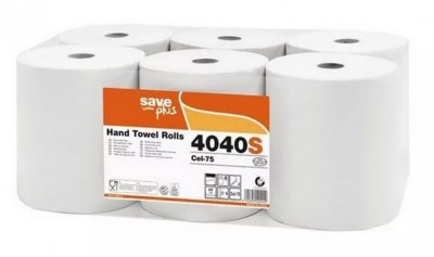 Tekercses kéztörlő Celtex Save Plus recy, 20 cm, 2 rtg, 130 m, 6 tek/csomag