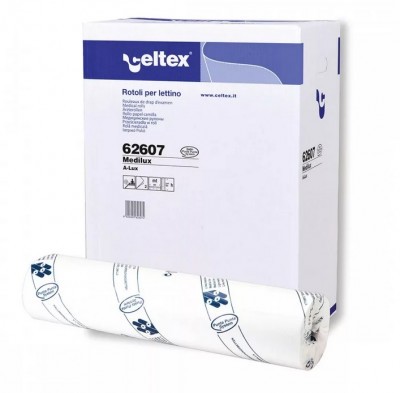 Celtex Medilux Orvosi lepedő cellulóz 2réteg, 80m, 211 lap, 60x38cm/lap (6 tekercs/karton)