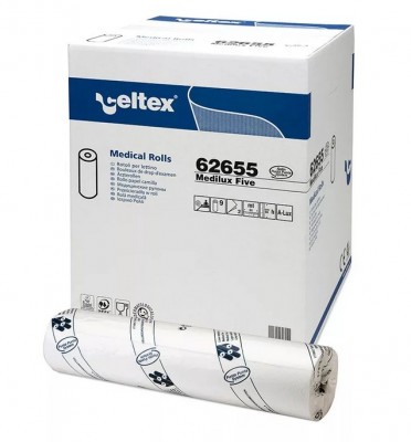 Celtex Medilux Five Orvosi lepdő cellulóz 2 réteg, 50m, 132 lap, 50x38cm/lap, (9 tekercs/karton)