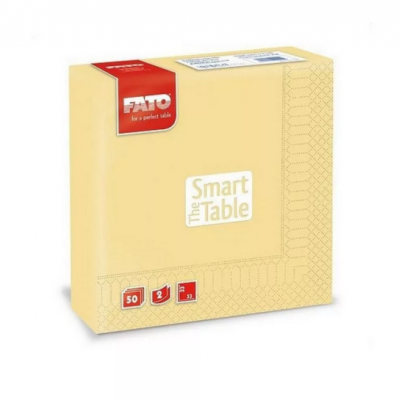 Szalvéta Smart Table 2 rétegű 33x33 cm 50 lap/csg 24 csg/kart pezsgő