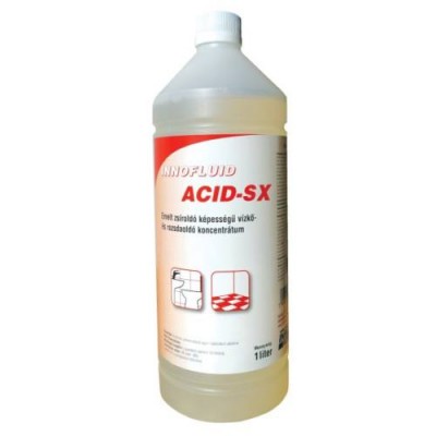 Innofluid Acid-SX fertőtlenítő vízkő és rozsdaoldó 1 literes