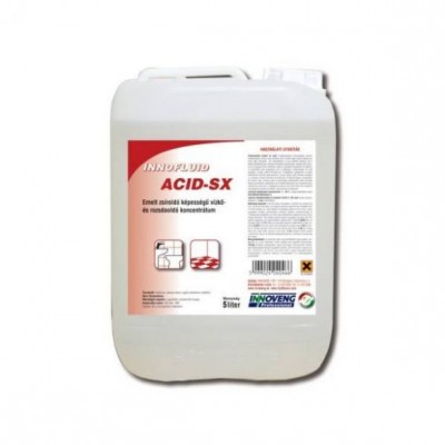 Innofluid Acid-SX fertőtlenítő vízkő és rozsdaoldó 5 literes