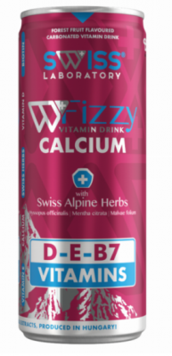 Vitaminital, SWISS Fizzy Calcium, 250 ml