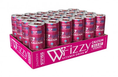 Vitaminital, SWISS Fizzy Calcium, 250 ml, 24 db/tálca