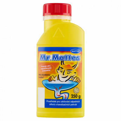 Mr. Mattes lefolyótisztító, dugulásoldószer 250 g