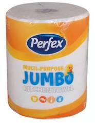 Háztartási kéztörlő Perfex Jumbo 2 rétegű 12 tek/zsák
