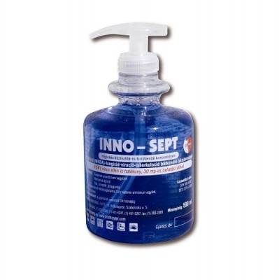 Inno-Sept fertőtlenítő folyékony szappan pumpás 500 ml