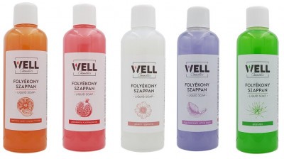 Well folyékony szappan, többféle illatban, 1000ml, 10 db/csg