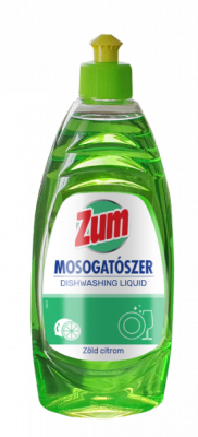 Zum mosogatószer zöld citrom, 500 ml, 12 db/csg